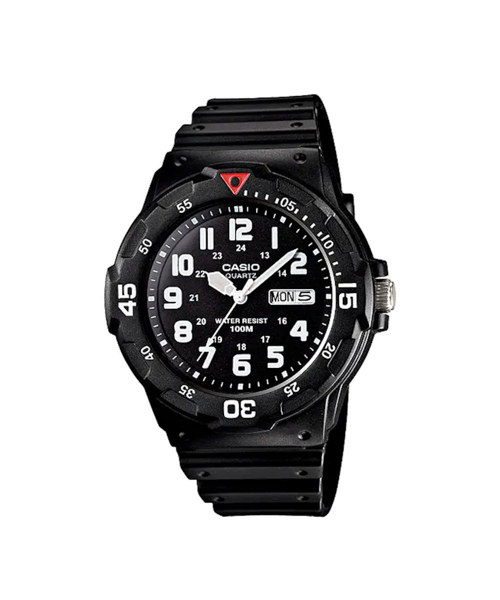 RELOJ PARA HOMBRE CASIO MRW-200H-1BVDF -NEGRO - Tiendas Casio TITEC