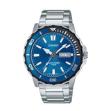 RELOJ PARA HOMBRE CASIO MTD-125D-2A1VDF -AZUL - Tiendas Casio TITEC