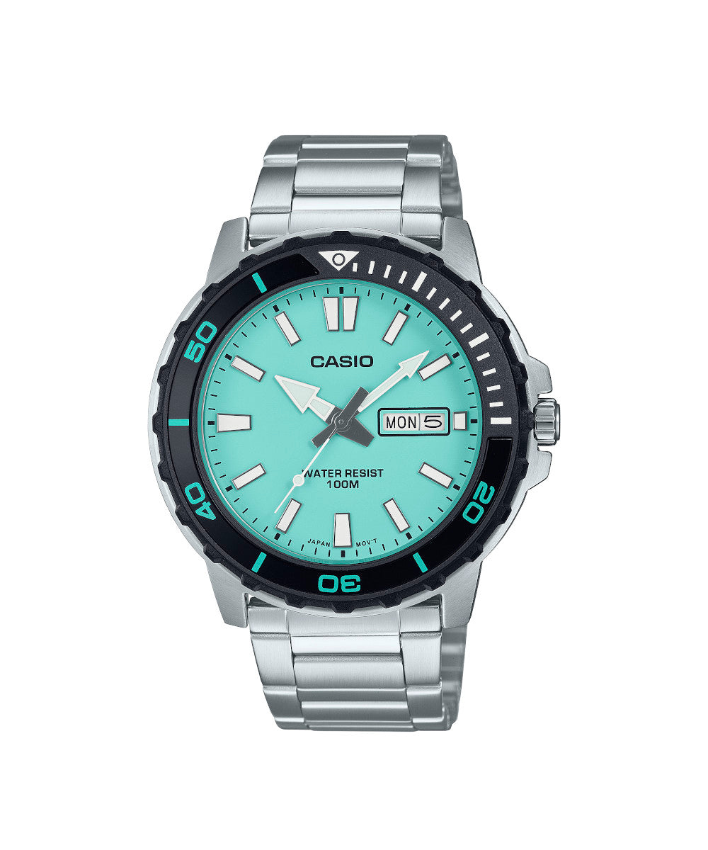 RELOJ PARA HOMBRE CASIO MTD-125D-2A2VDF -AZUL - Tiendas Casio TITEC