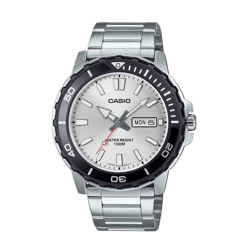 RELOJ PARA HOMBRE CASIO MTD-125D-7AVDF -BLANCO - Tiendas Casio TITEC