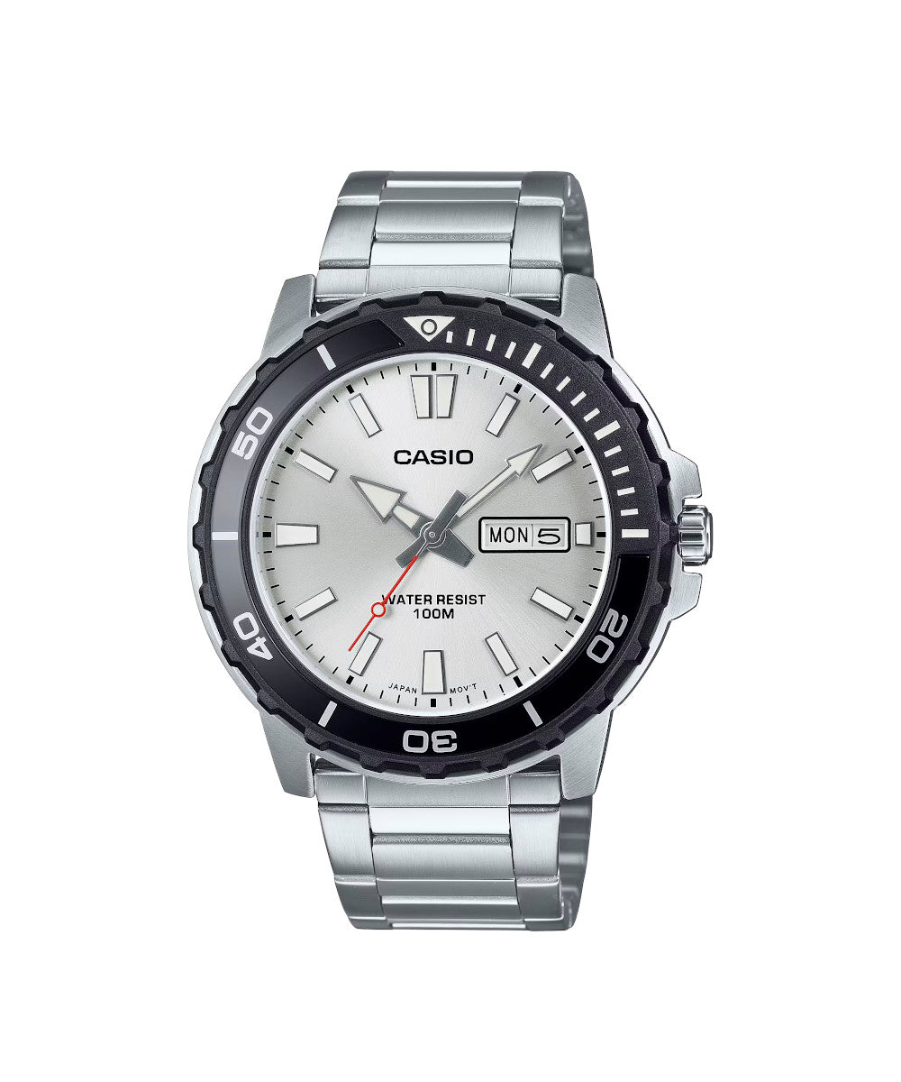 RELOJ PARA HOMBRE CASIO MTD-125D-7AVDF -BLANCO - Tiendas Casio TITEC