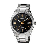 RELOJ PARA HOMBRE CASIO MTP-1302D-1A2VDF -NEGRO - Tiendas Casio TITEC