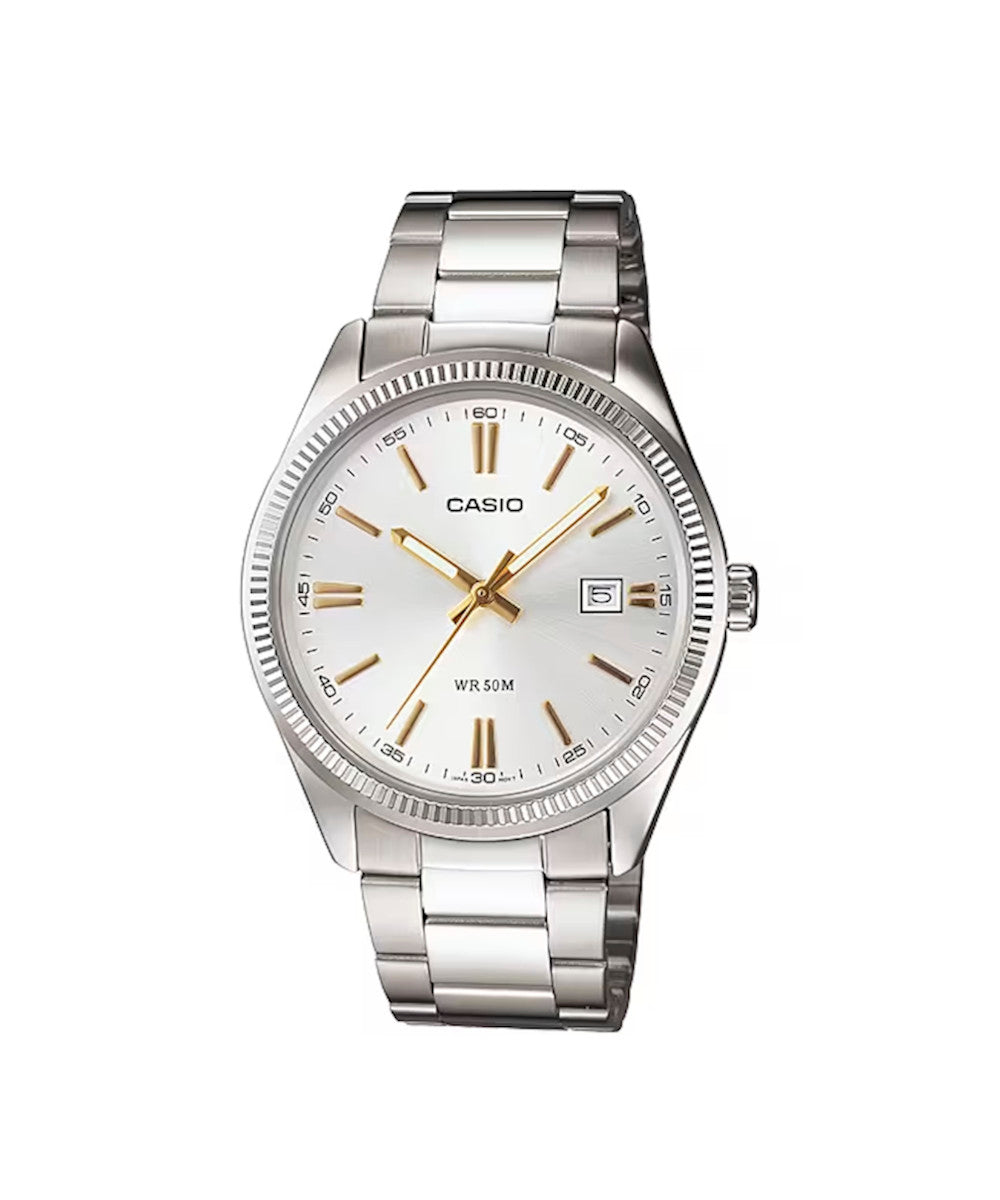 RELOJ PARA HOMBRE CASIO MTP-1302D-7A2VDF -BLANCO - Tiendas Casio TITEC