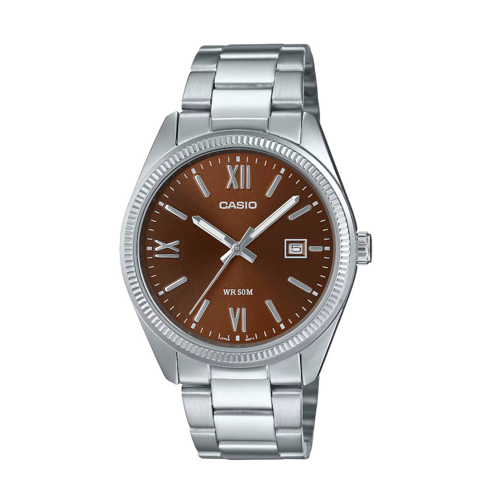 RELOJ PARA HOMBRE CASIO MTP-1302DD-5AVDF -CAFÉ - Tiendas Casio TITEC