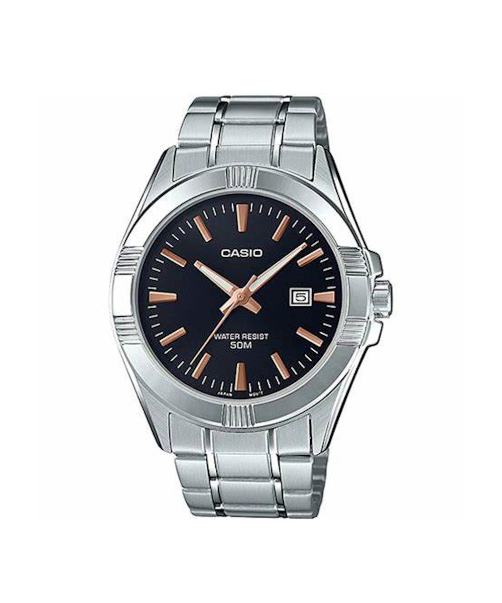 RELOJ PARA HOMBRE CASIO MTP-1308D-1A2VDF -NEGRO - Tiendas Casio TITEC