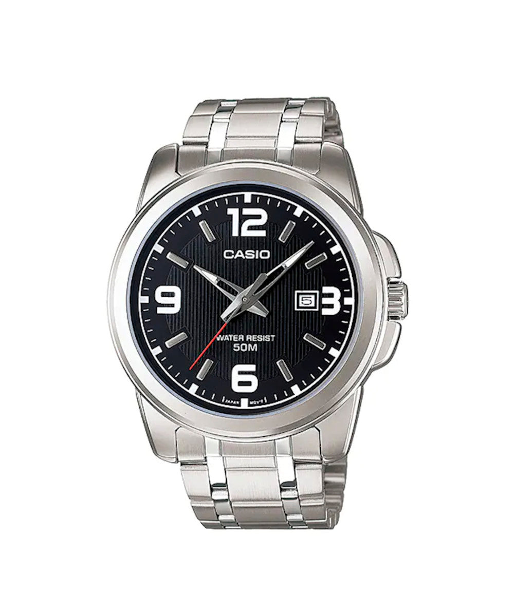RELOJ PARA HOMBRE CASIO MTP-1314D-1AVDF -NEGRO - Tiendas Casio TITEC