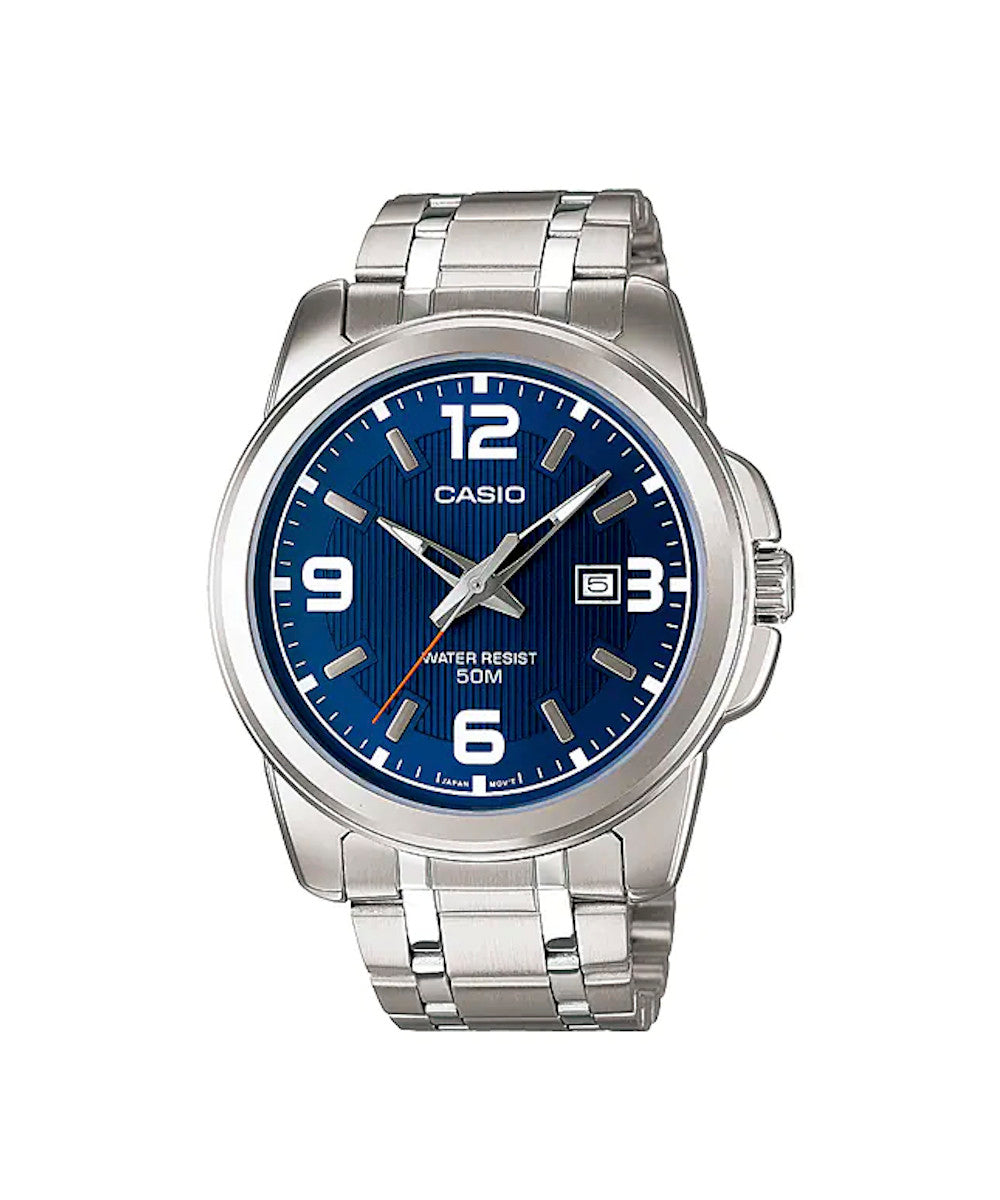 RELOJ PARA HOMBRE CASIO MTP-1314D-2AVDF -AZUL - Tiendas Casio TITEC