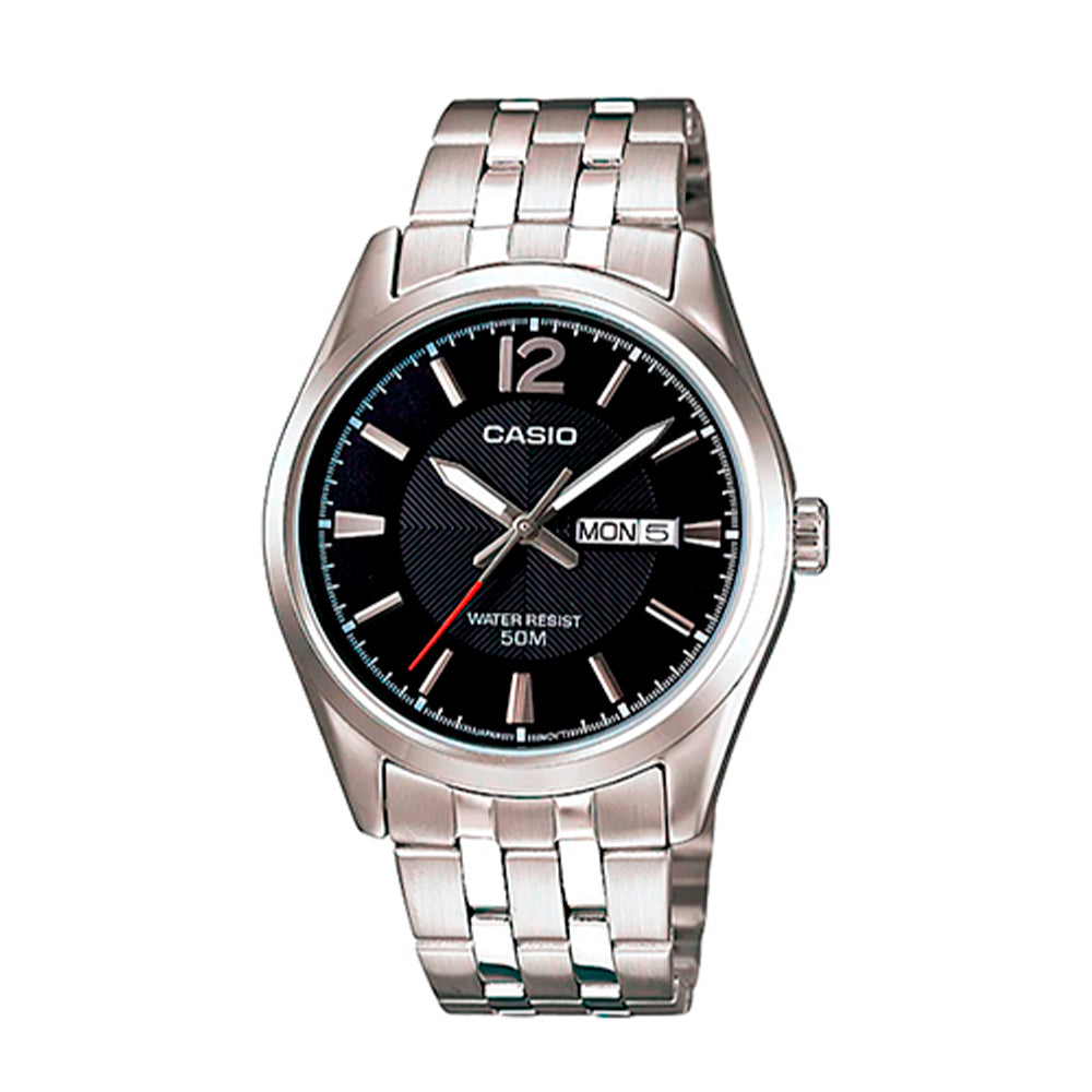 RELOJ PARA HOMBRE CASIO MTP-1335D-1AVDF -NEGRO - Tiendas Casio TITEC