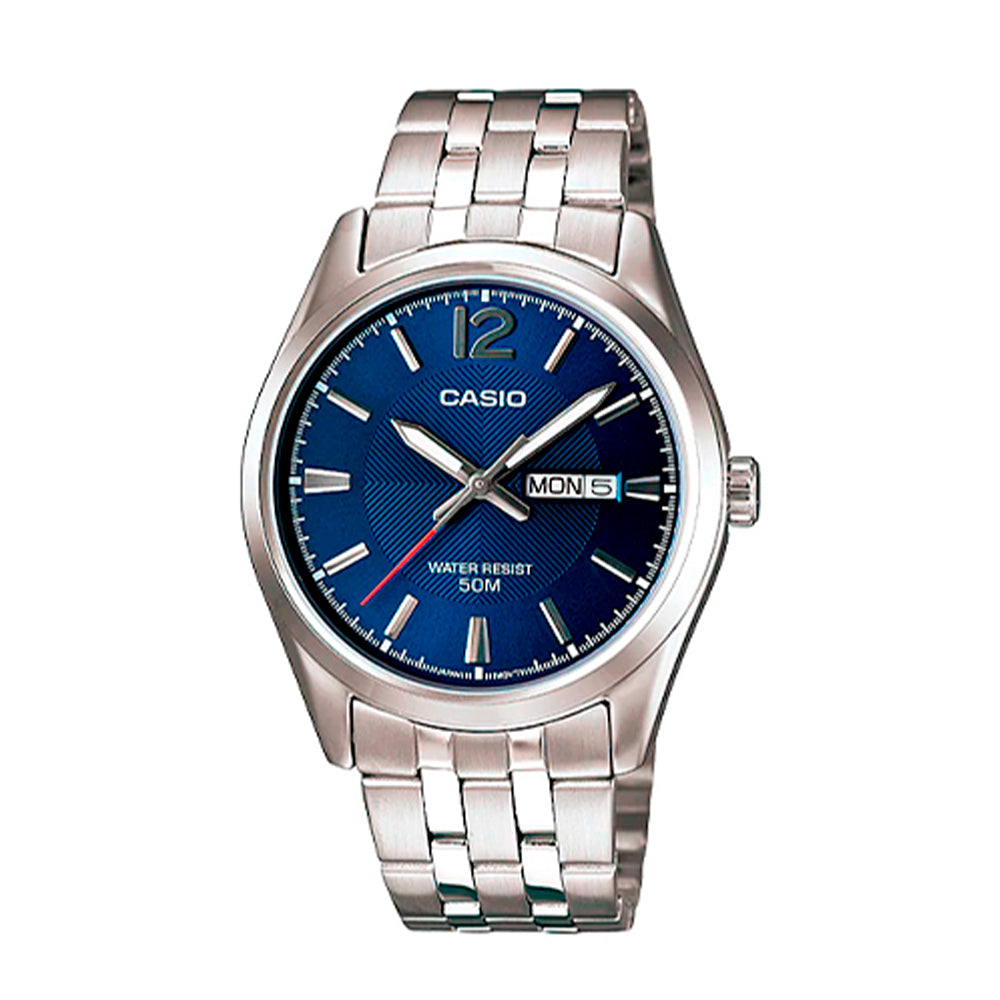 RELOJ PARA HOMBRE CASIO MTP-1335D-2AVDF -AZUL - Tiendas Casio TITEC