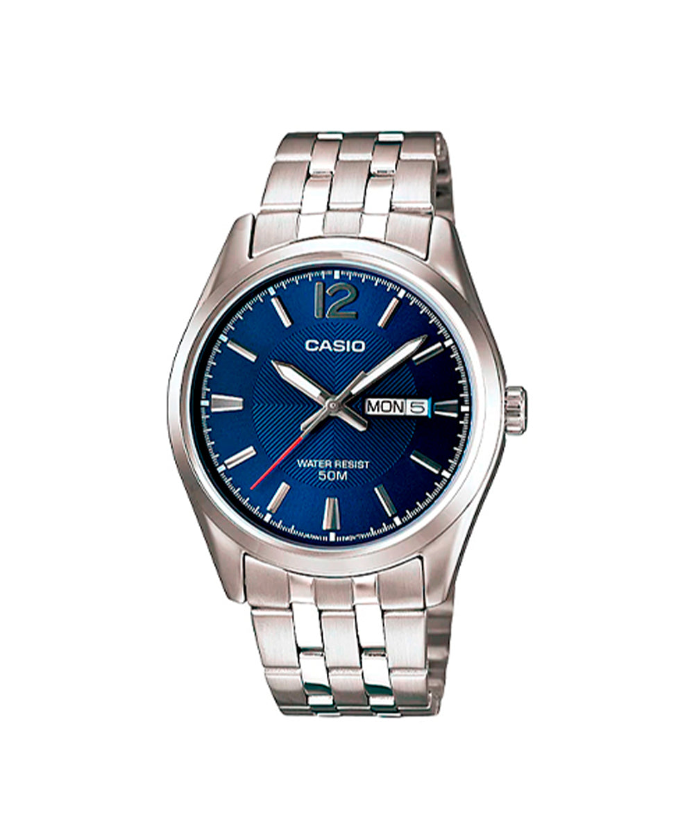 RELOJ PARA HOMBRE CASIO MTP-1335D-2AVDF -AZUL - Tiendas Casio TITEC