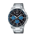 RELOJ PARA HOMBRE CASIO MTP-1374D-2AVDF -AZUL - Tiendas Casio TITEC