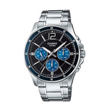 RELOJ PARA HOMBRE CASIO MTP-1374D-2AVDF -AZUL - Tiendas Casio TITEC