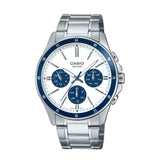 RELOJ PARA HOMBRE CASIO MTP-1374D-7A2VDF -BLANCO