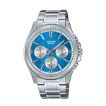 RELOJ PARA HOMBRE CASIO MTP-1375D-2A2VDF -AZUL - Tiendas Casio TITEC
