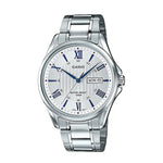 RELOJ PARA HOMBRE CASIO MTP-1384D-7A2VDF -BLANCO - Tiendas Casio TITEC