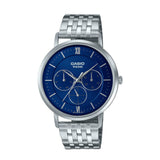 RELOJ PARA HOMBRE CASIO MTP-B300D-2AVDF -PLATEADO