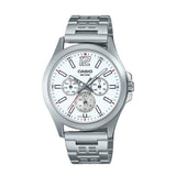 RELOJ PARA HOMBRE CASIO MTP-E350D-7BVDF -BLANCO