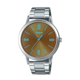RELOJ PARA HOMBRE CASIO MTP-E600D-1BDF -CAFÉ