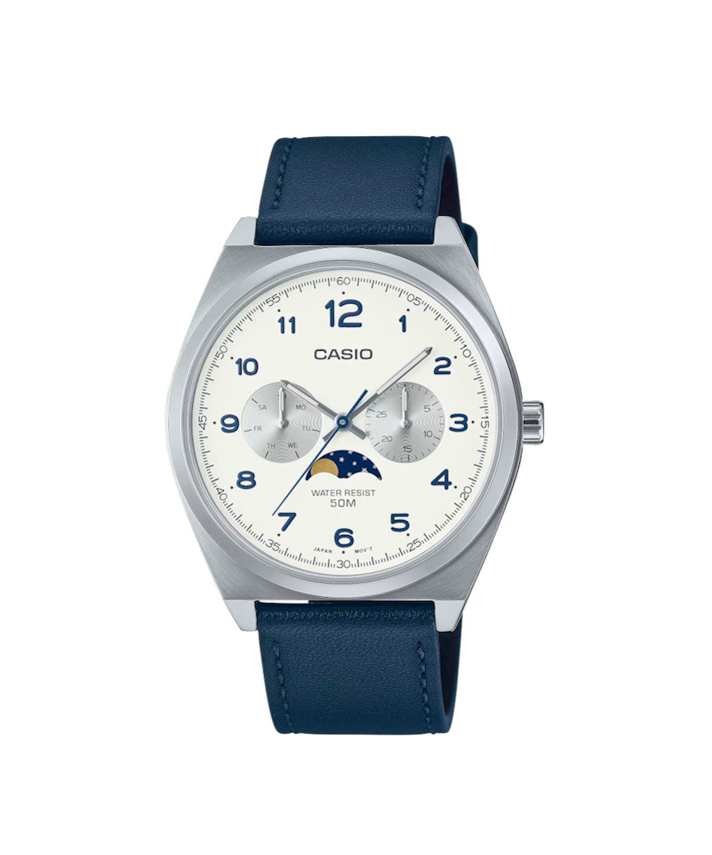 RELOJ PARA HOMBRE CASIO MTP-M300L-7AVDF -AZUL - Tiendas Casio TITEC