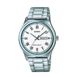 RELOJ PARA HOMBRE CASIO MTP-V006D-7BUDF -BLANCO - Tiendas Casio TITEC