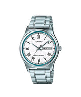 RELOJ PARA HOMBRE CASIO MTP-V006D-7BUDF -BLANCO - Tiendas Casio TITEC
