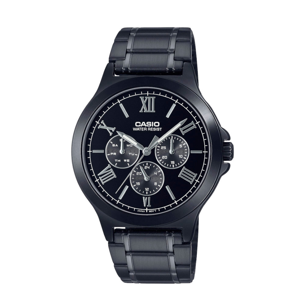 RELOJ PARA HOMBRE CASIO MTP-V300B-1AUDF -NEGRO - Tiendas Casio TITEC