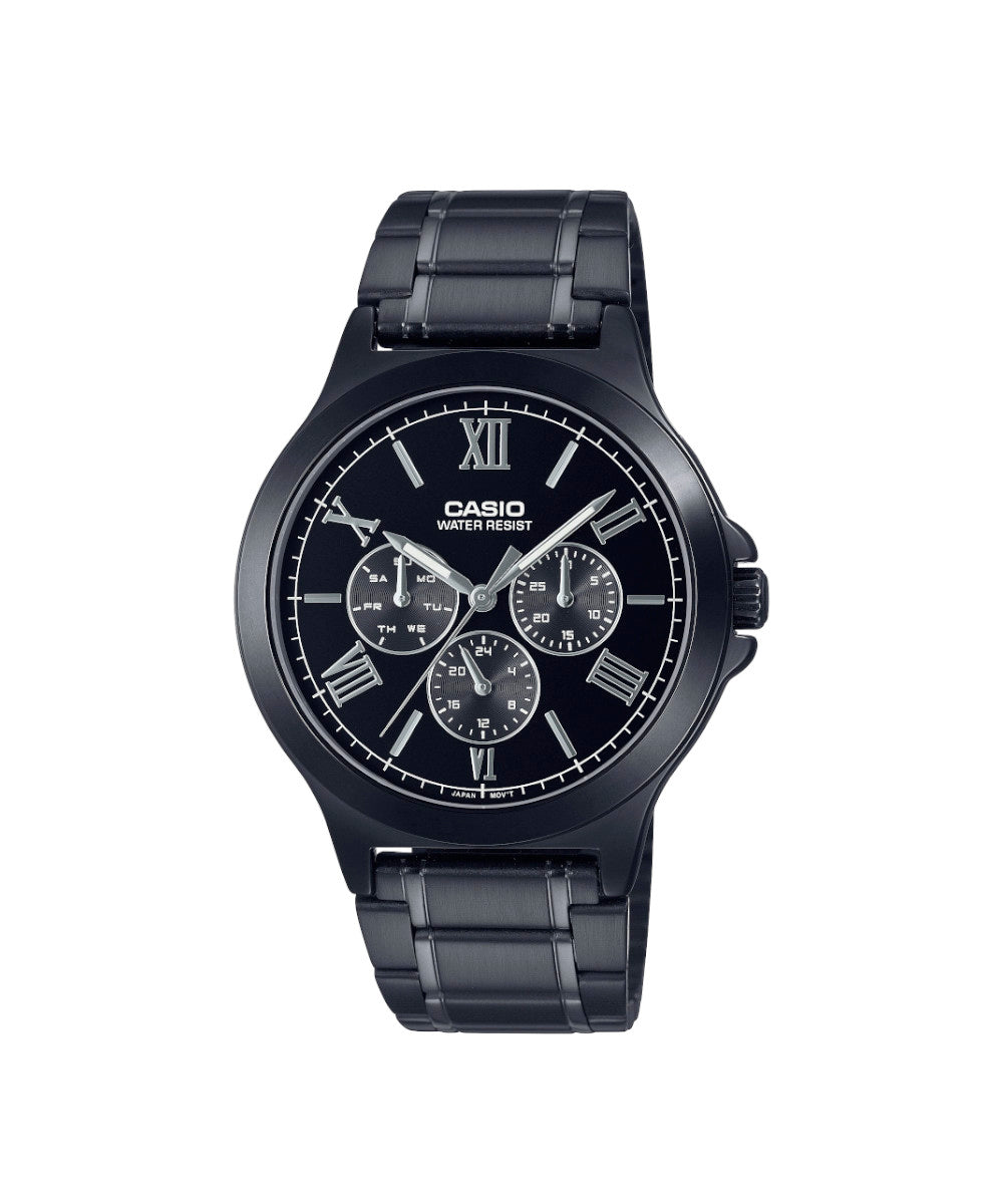 RELOJ PARA HOMBRE CASIO MTP-V300B-1AUDF -NEGRO - Tiendas Casio TITEC