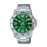RELOJ PARA HOMBRE CASIO MTP-VD01D-3BVUDF -VERDE - Tiendas Casio TITEC