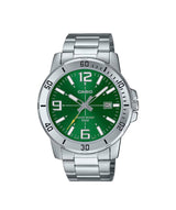 RELOJ PARA HOMBRE CASIO MTP-VD01D-3BVUDF -VERDE - Tiendas Casio TITEC