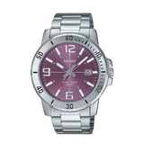 RELOJ PARA HOMBRE CASIO MTP-VD01D-6BVUDF -PLATEADO