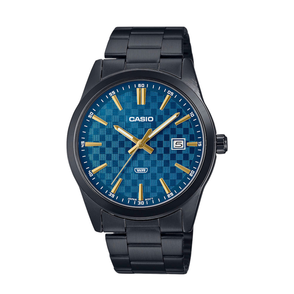 RELOJ PARA HOMBRE CASIO MTP-VD03B-2AUDF -AZUL - Tiendas Casio TITEC