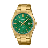 RELOJ PARA HOMBRE CASIO MTP-VD03G-3AUDF -VERDE - Tiendas Casio TITEC