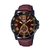 RELOJ PARA HOMBRE CASIO MTP-VD200BL-5BUDF -CAFÉ