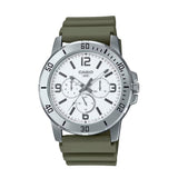RELOJ PARA HOMBRE CASIO MTP-VD300-3BUDF -BLANCO