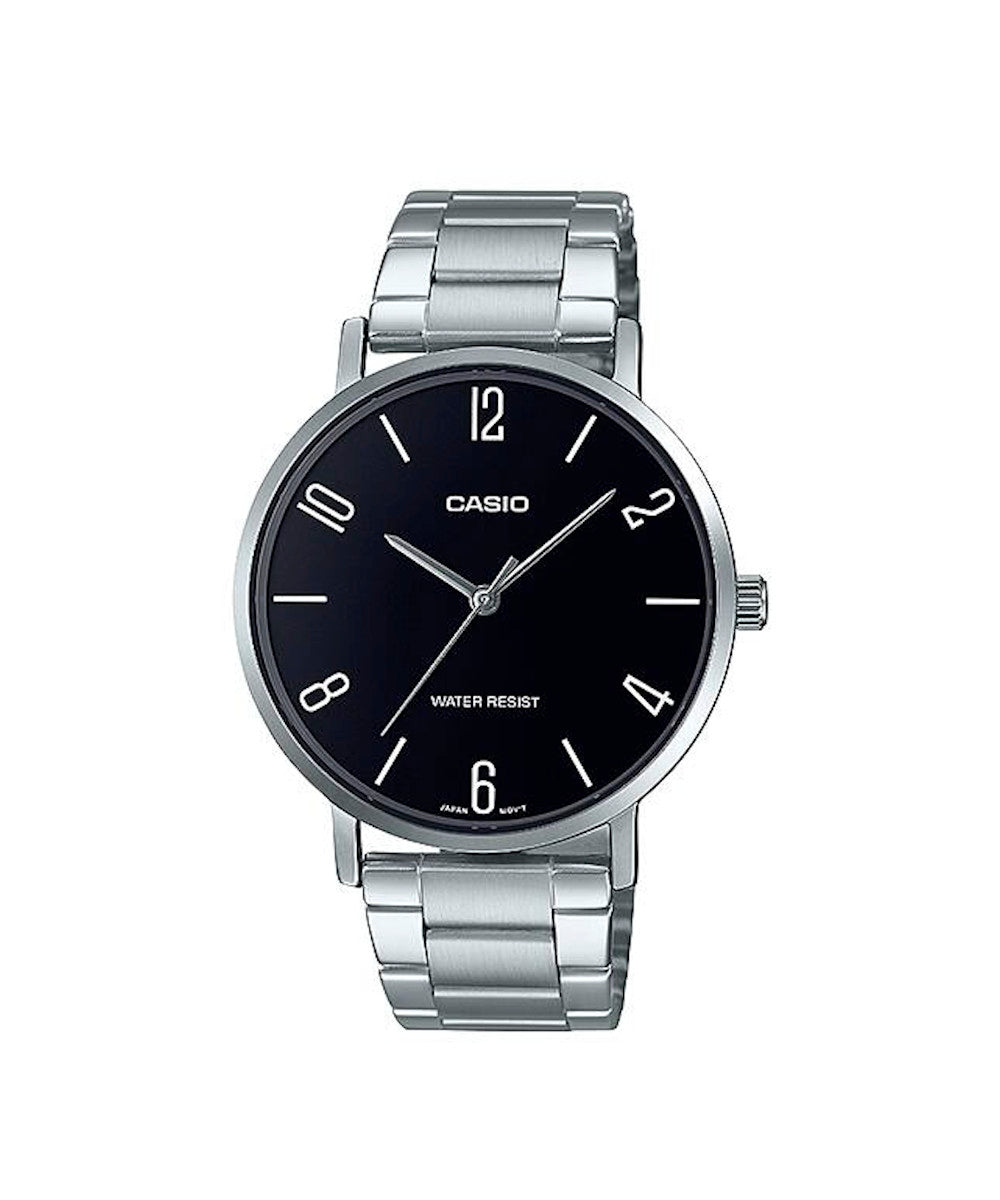 RELOJ PARA HOMBRE CASIO MTP-VT01D-1B2UDF -NEGRO - Tiendas Casio TITEC