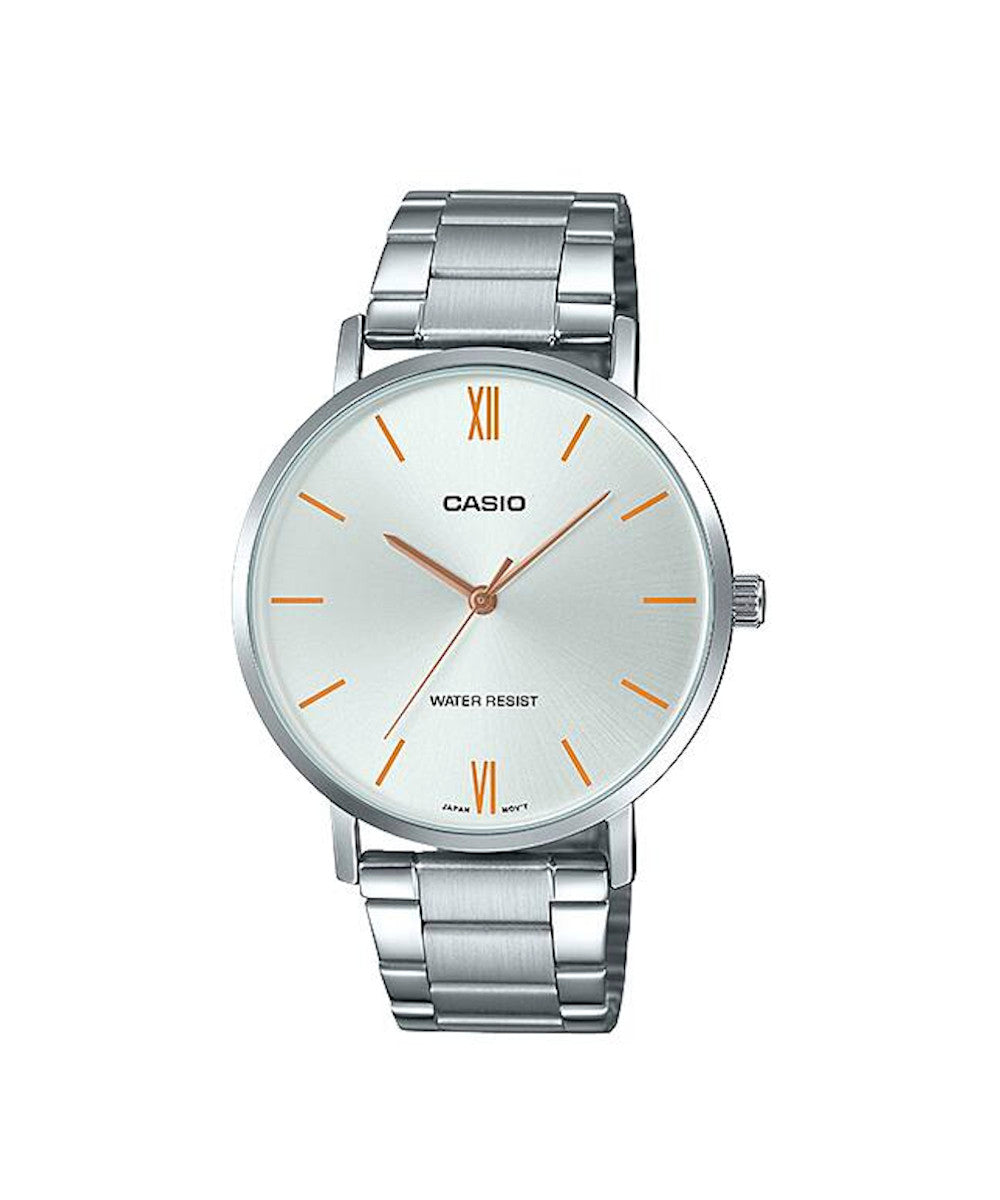 RELOJ PARA HOMBRE CASIO MTP-VT01D-7BUDF -BLANCO - Tiendas Casio TITEC