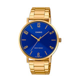 RELOJ PARA HOMBRE CASIO MTP-VT01G-2B2UDF -AZUL - Tiendas Casio TITEC