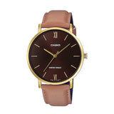 RELOJ PARA HOMBRE CASIO MTP-VT01GL-5BUDF -CAFÉ