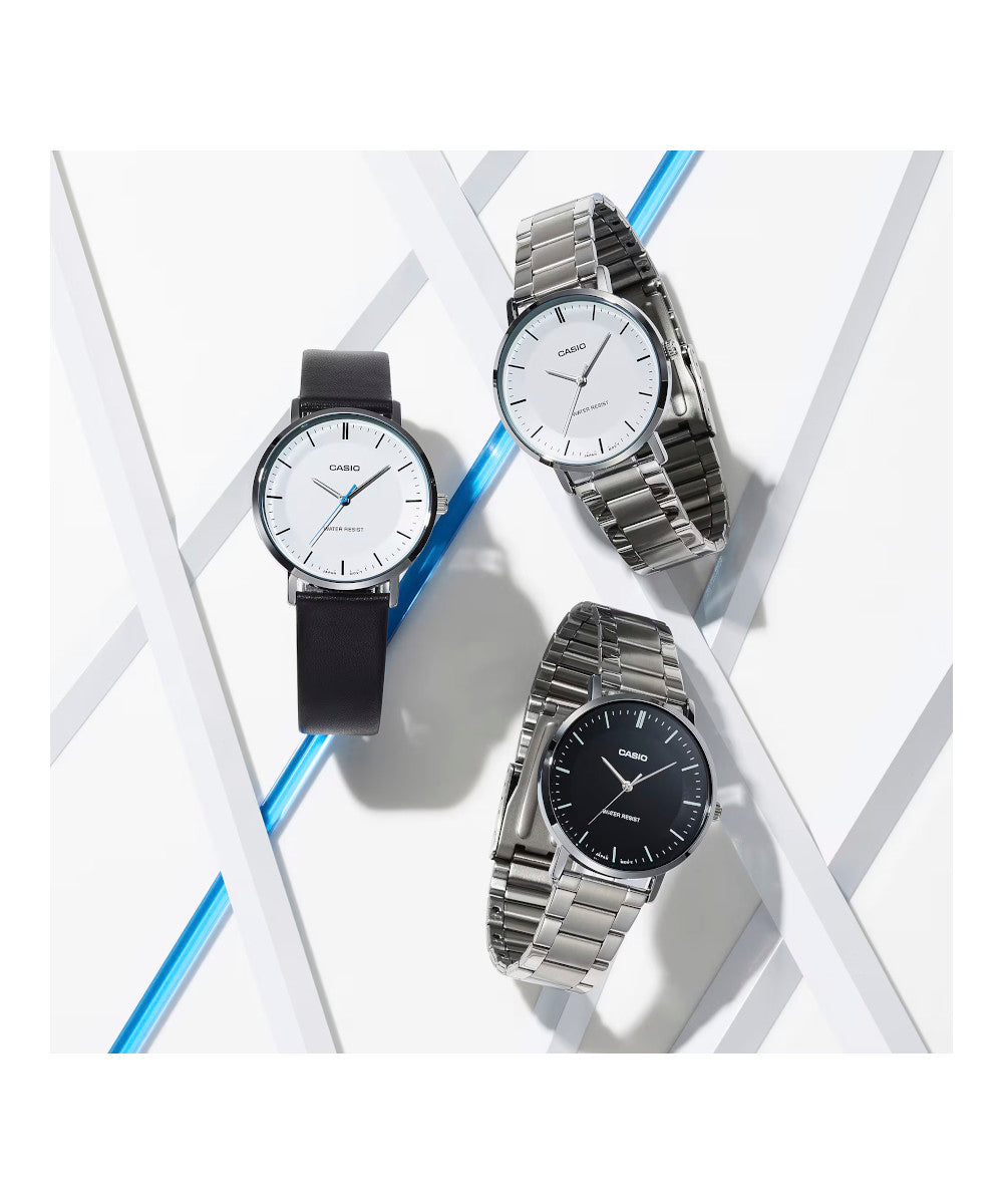 RELOJ PARA HOMBRE CASIO MTP-VT04D-1EDF -NEGRO - Tiendas Casio TITEC