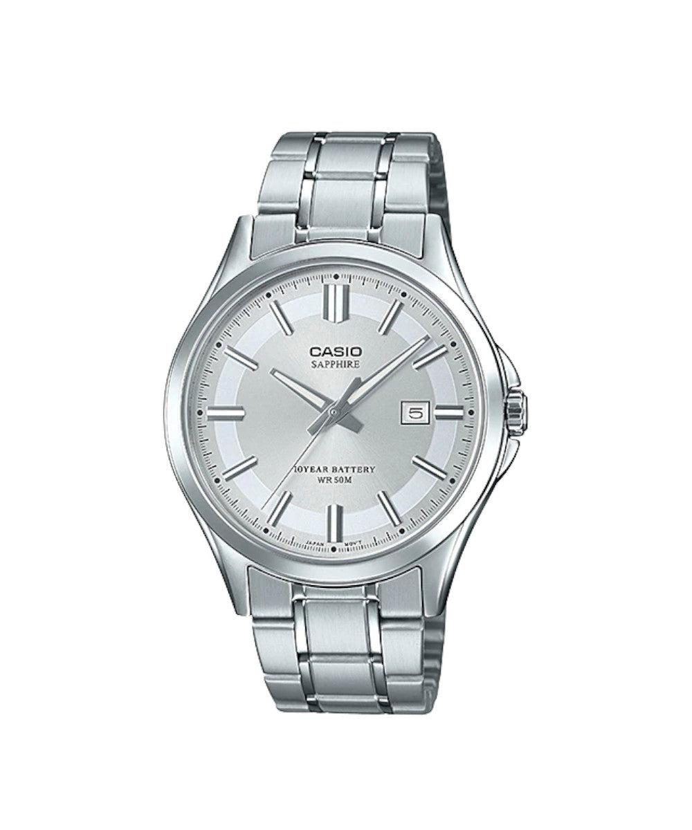 RELOJ PARA HOMBRE CASIO MTS-100D-7AVDF -BLANCO - Tiendas Casio TITEC
