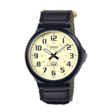 RELOJ CASIO MW-240B-3BVDF -VERDE