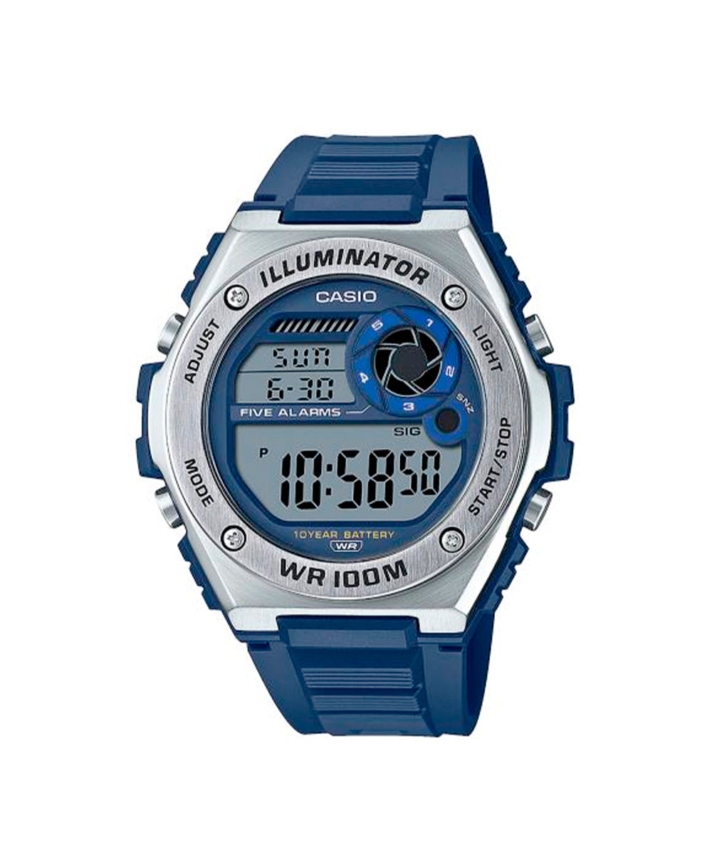 RELOJ PARA HOMBRE CASIO MWD-100H-2AVDF -AZUL - Tiendas Casio TITEC