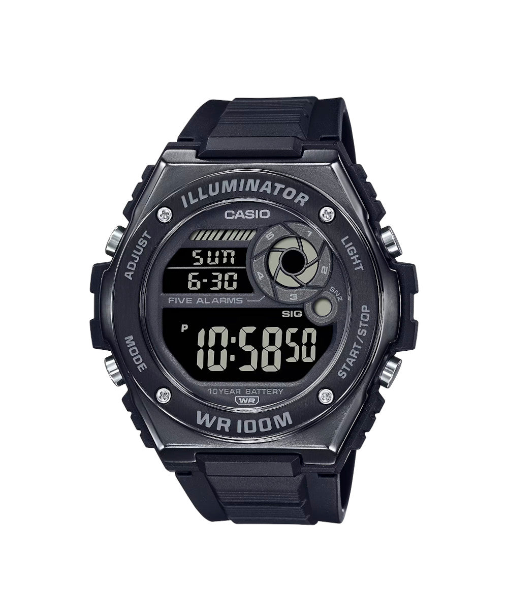 RELOJ PARA HOMBRE CASIO MWD-100HB-1BVDF -NEGRO - Tiendas Casio TITEC