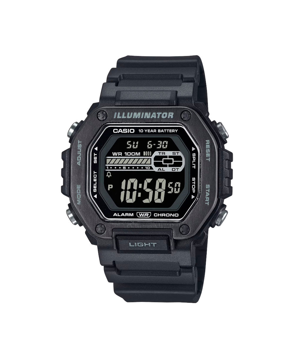 RELOJ PARA HOMBRE CASIO MWD-110HB-1BVDF -NEGRO - Tiendas Casio TITEC