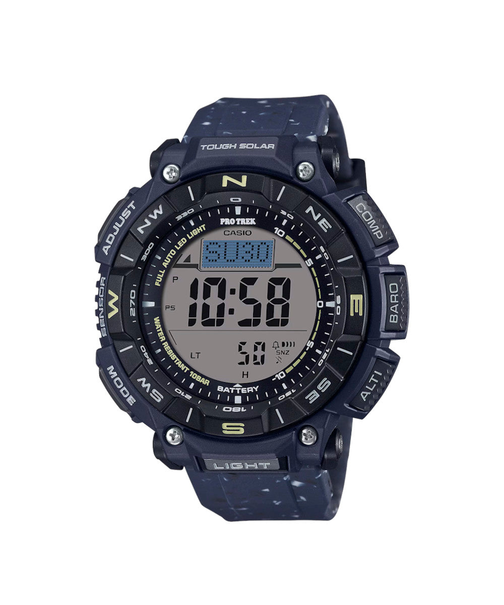 RELOJ PARA HOMBRE CASIO PROTREK PRG-340SC-2DR -AZUL - Tiendas Casio TITEC