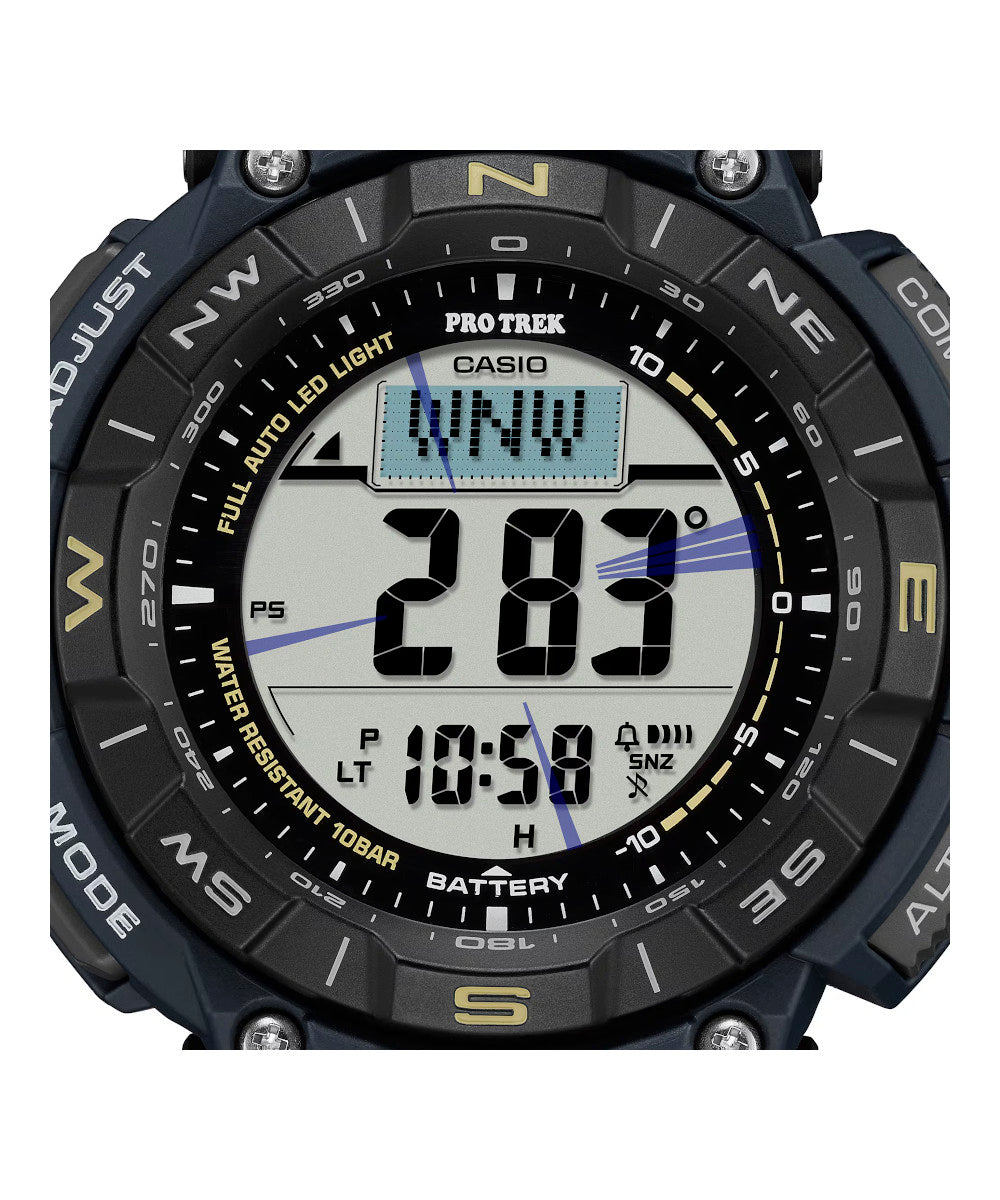 RELOJ PARA HOMBRE CASIO PROTREK PRG-340SC-2DR -AZUL - Tiendas Casio TITEC