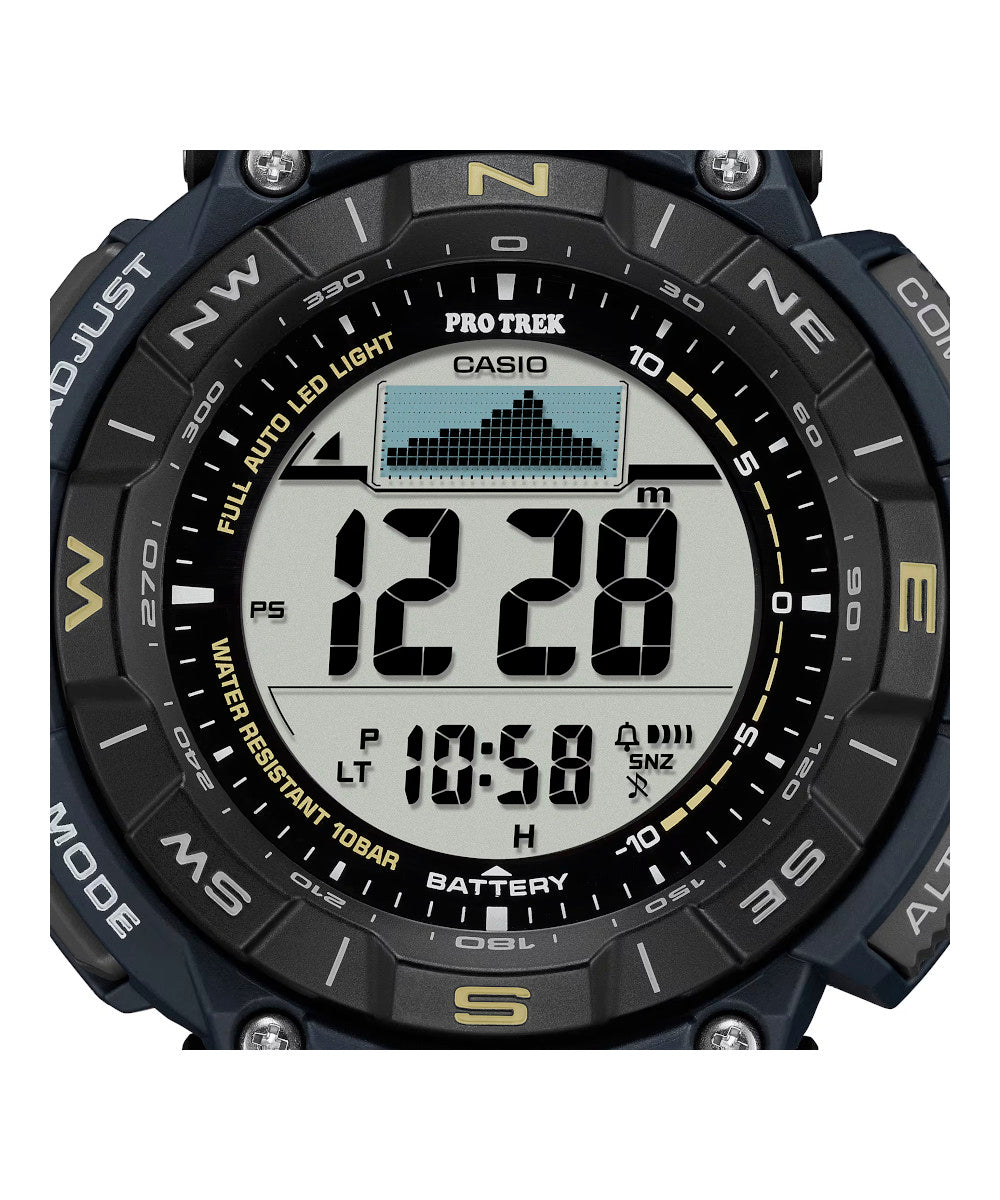 RELOJ PARA HOMBRE CASIO PROTREK PRG-340SC-2DR -AZUL - Tiendas Casio TITEC