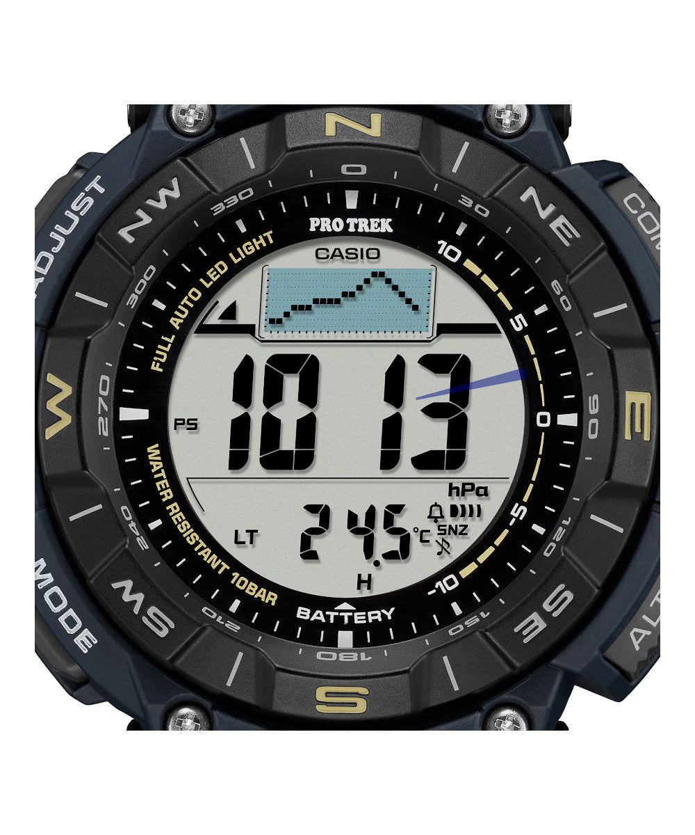 RELOJ PARA HOMBRE CASIO PROTREK PRG-340SC-2DR -AZUL - Tiendas Casio TITEC