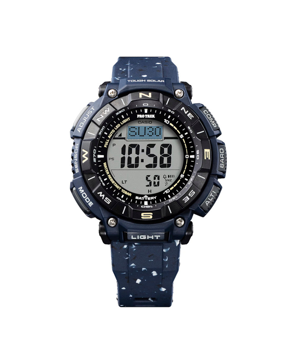 RELOJ PARA HOMBRE CASIO PROTREK PRG-340SC-2DR -AZUL - Tiendas Casio TITEC