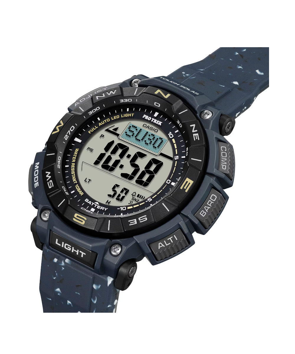 RELOJ PARA HOMBRE CASIO PROTREK PRG-340SC-2DR -AZUL - Tiendas Casio TITEC